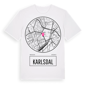 Karlsdal t-shirt – ekologisk bomull t-shirt från Pinshirt
