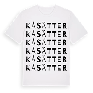 Kåsätter ordlek t-shirt – ekologisk bomull t-shirt från Pinshirt