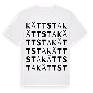 Kättsta ordlek t-shirt – ekologisk bomull t-shirt från Pinshirt
