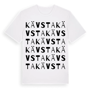 Kävsta ordlek t-shirt – ekologisk bomull t-shirt från Pinshirt