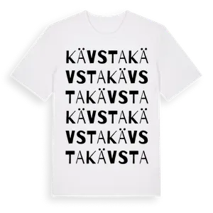 Kävsta ordlek t-shirt – ekologisk bomull t-shirt från Pinshirt