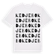 Kedjebo ordlek t-shirt