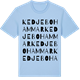 Blue Soul t-shirt med Kedjebohammar ordlek t-shirt
