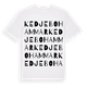 Kedjebohammar ordlek t-shirt