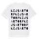 Kejsartorp ordlek t-shirt