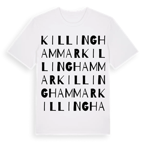 Killinghammar ordlek t-shirt – ekologisk bomull t-shirt från Pinshirt