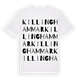 Killinghammar ordlek t-shirt