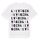 Kilvägen ordlek t-shirt