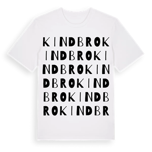 Kindbro ordlek t-shirt – ekologisk bomull t-shirt från Pinshirt