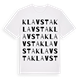 Klavsta ordlek t-shirt