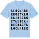 Blue Soul t-shirt med Klockarberget ordlek t-shirt