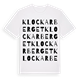 Klockarberget ordlek t-shirt