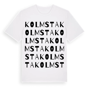 Kolmsta ordlek t-shirt – ekologisk bomull t-shirt från Pinshirt