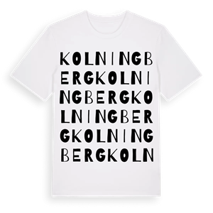 Kolningberg ordlek t-shirt – ekologisk bomull t-shirt från Pinshirt