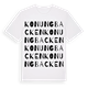 Konungbacken ordlek t-shirt