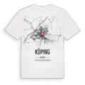 Köping karta t-shirt
