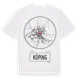 White t-shirt med Köping t-shirt