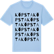 Blue Soul t-shirt med Köpsta ordlek t-shirt