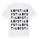 Köpsta ordlek t-shirt