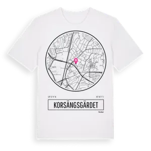 Korsängsgärdet t-shirt – ekologisk bomull t-shirt från Pinshirt