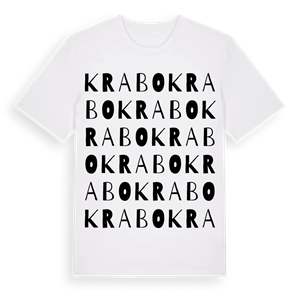Krabo ordlek t-shirt – ekologisk bomull t-shirt från Pinshirt