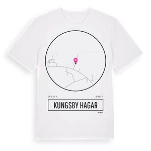 Kungsby hagar t-shirt – ekologisk bomull t-shirt från Pinshirt