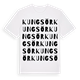 Kungsör ordlek t-shirt