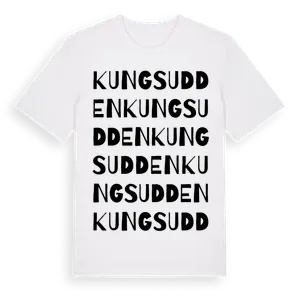 Kungsudden ordlek t-shirt – ekologisk bomull t-shirt från Pinshirt