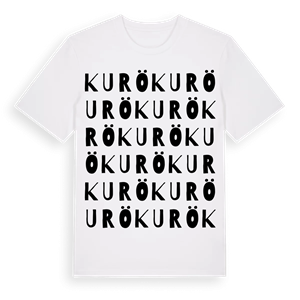 Kurö ordlek t-shirt – ekologisk bomull t-shirt från Pinshirt