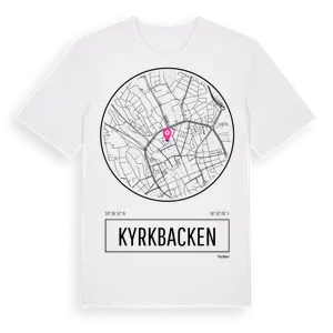 Kyrkbacken t-shirt – ekologisk bomull t-shirt från Pinshirt