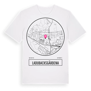 Ladubacksgärdena t-shirt – ekologisk bomull t-shirt från Pinshirt