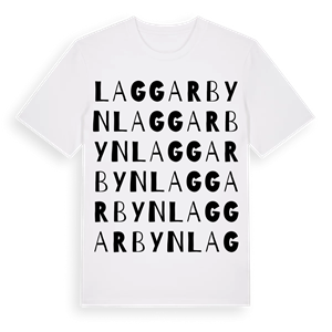 Laggarbyn ordlek t-shirt – ekologisk bomull t-shirt från Pinshirt
