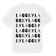 Laggby ordlek t-shirt