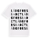 Långforsbadet ordlek t-shirt