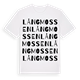 Långmossen ordlek t-shirt