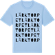 Blue Soul t-shirt med Lärktorpet ordlek t-shirt