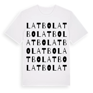 Latbo ordlek t-shirt – ekologisk bomull t-shirt från Pinshirt