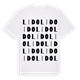 Lido ordlek t-shirt