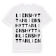 Lienshyttan ordlek t-shirt