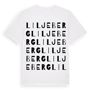 Liljeberg ordlek t-shirt – ekologisk bomull t-shirt från Pinshirt