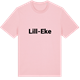 Pink Cotton t-shirt med Lill-Eke fetstil t-shirt
