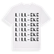 Lill-Eke ordlek t-shirt