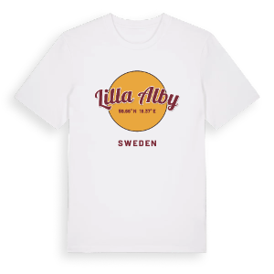 Lilla Alby cirkel t-shirt – ekologisk bomull t-shirt från Pinshirt