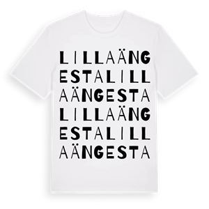 Lilla Ängesta ordlek t-shirt – ekologisk bomull t-shirt från Pinshirt