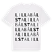 Lilla Bålsta ordlek t-shirt