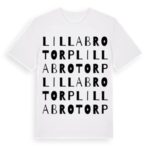 Lilla Brotorp ordlek t-shirt – ekologisk bomull t-shirt från Pinshirt