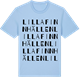 Blue Soul t-shirt med Lilla Finnhällen ordlek t-shirt