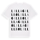Lilla Gillbo ordlek t-shirt