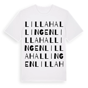 Lilla Hallingen ordlek t-shirt – ekologisk bomull t-shirt från Pinshirt