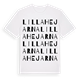 Lilla Hejarna ordlek t-shirt